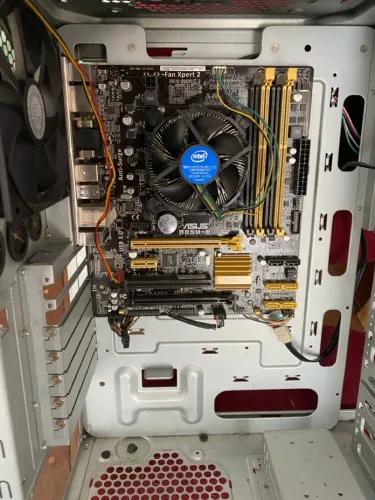 Kit i5 Placa mãe B85 Asus e gabinete Haf
