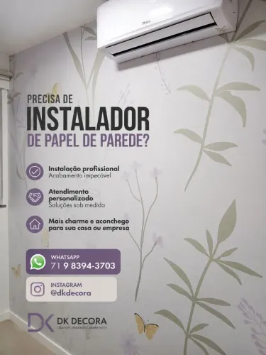 Instalação Papel de Parede