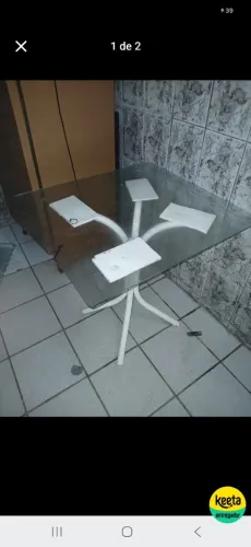 Mesa de vidro
