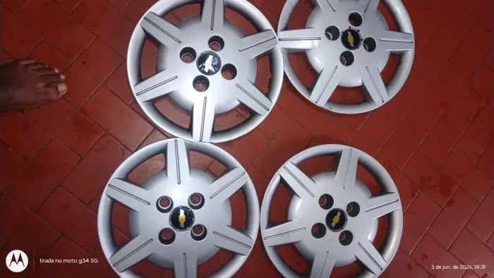 CALOTAS ORIGINAL CHEVROLET CORSA CLASSIC E CELTA ARO 13
