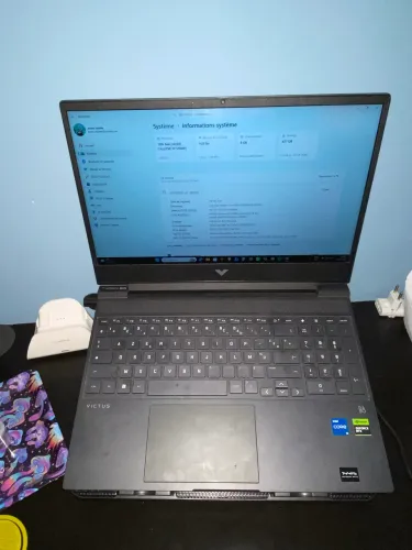 Notebook Gamer HP Victus 15 - i5 12ª Gen + RTX 4060 8GB + 16GB RAM + SSD 512GB - 144Hz