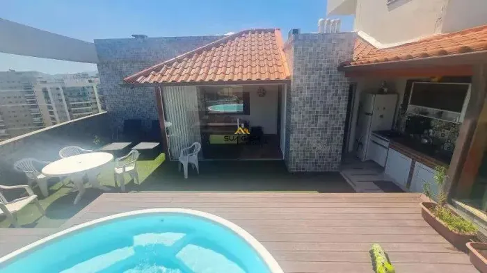 Barra da Tijuca | Cobertura 2 quartos, sendo 1 suite REF: BACB4122