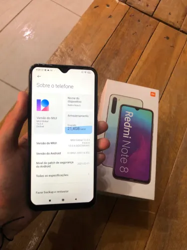 Xiaomi note 8 funcionando tudo