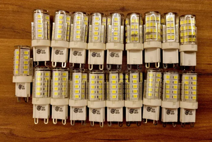 Kit 19x Lâmpada CTB G9 LED Luz Branca 6000k 3.5W 127V