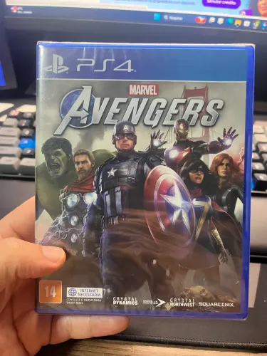 Avengers ps4 lacrado