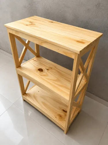 Estante de pinus