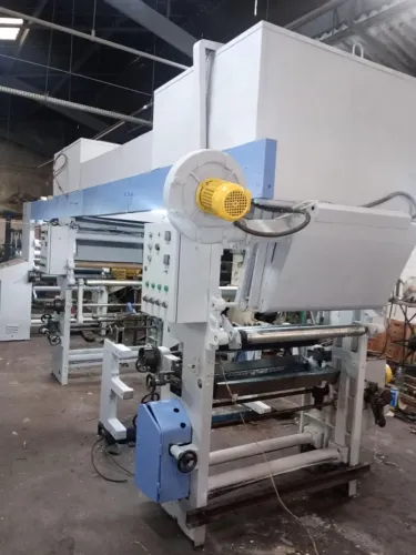 Flexográfica Laminadora 830mm, 2 cores, para multi substratos. 