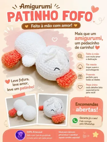 Amigurimi Patinho