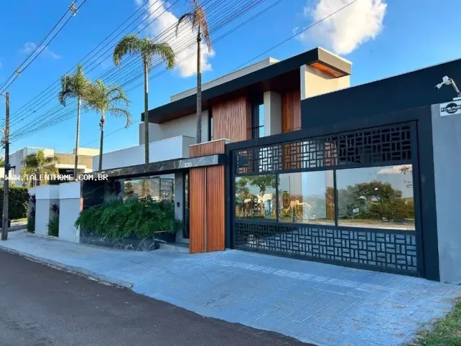Casa para Venda em Rolândia, Vale Verde, 3 dormitórios, 3 suítes, 6 banheiros, 4 vagas