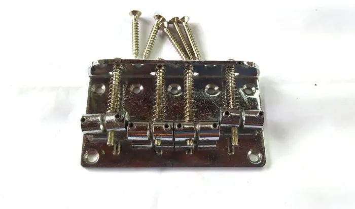 Ponte Jazz Bass cromada 4 cordas semi-nova