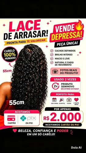 Lace 100%humano