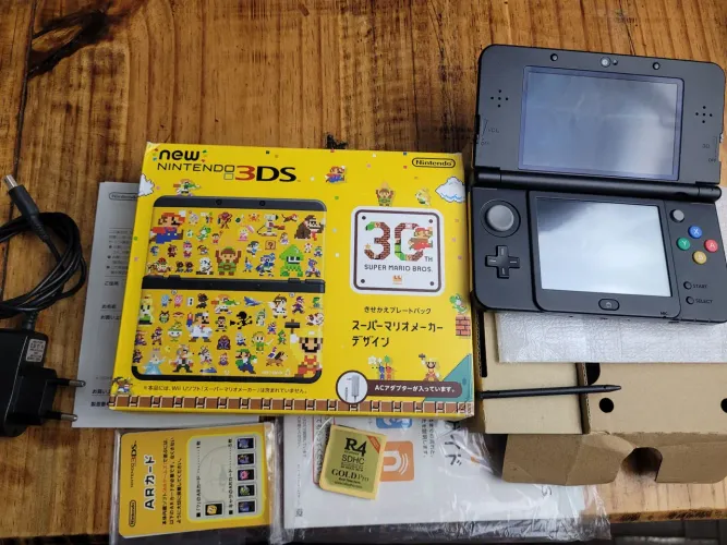 New Nintendo 3DS Edição Mario 30 anos Novíssimo