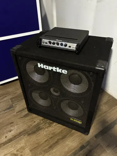 Combo Contrabaixo Ampeg PF-350 + Hartke 4.5XL 4x10 400W