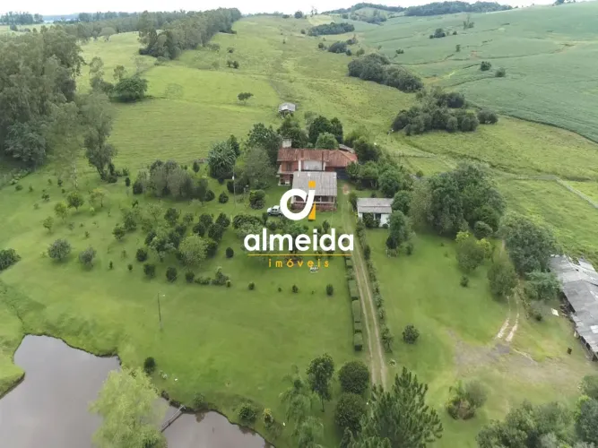 Chácara com 36 ha à venda frente para BR 287 com linda moradia