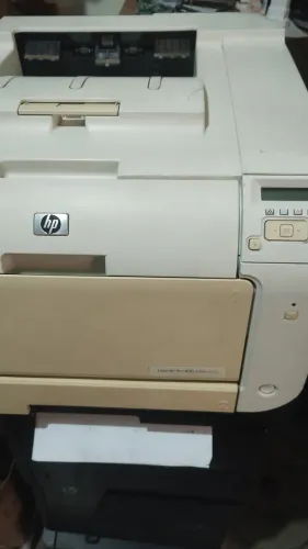 Hp pro 400 colorida falta toner ,e dando erro Fusor deve ser solenoide