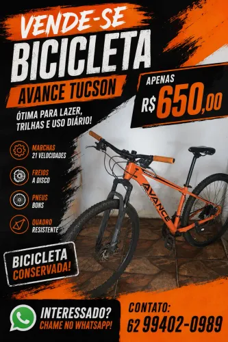 BICICLETA ARO 29 AVANCE