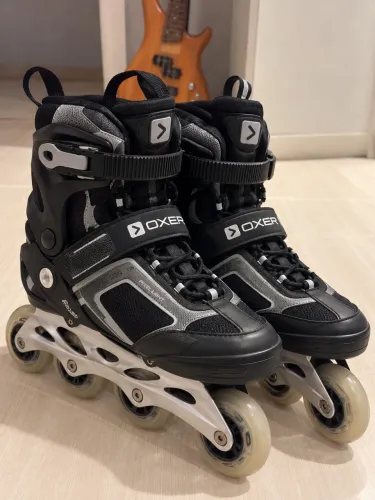 Patins Oxer Pixel Light 37-40 + Proteções + Bolsa | Novíssimo