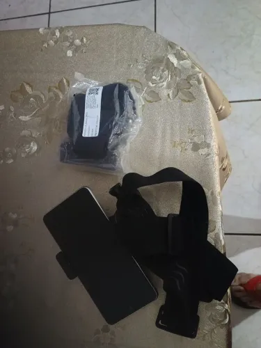 Suporte pra celular de testa pra gravação Inteligência virtual 