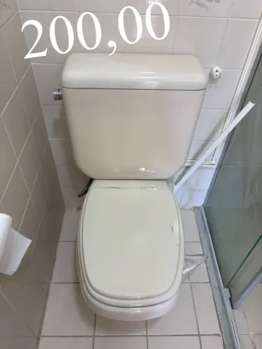 Vaso sanitário deca bege 