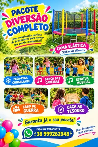 Aluguel de cama elástica