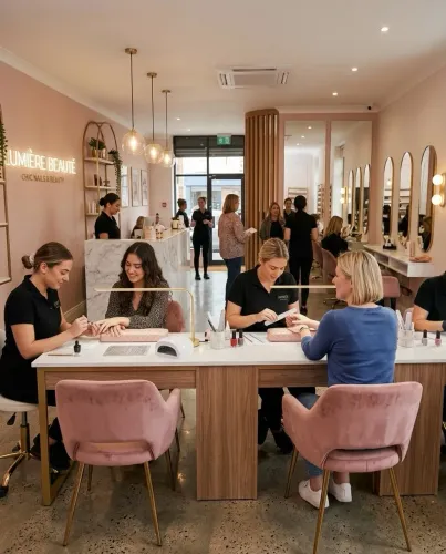 Vaga para manicure em salão de beleza feminino