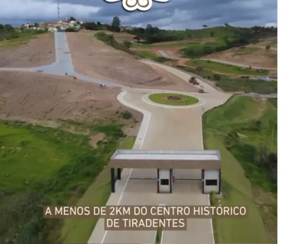 Lote 360m² condomínio Tiradentes Ville, 2km do centro de Tiradentes