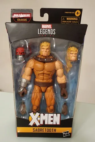 Dentes de Sabre Marvel Legends X-Men Sabretooth Era do Apocalipse
