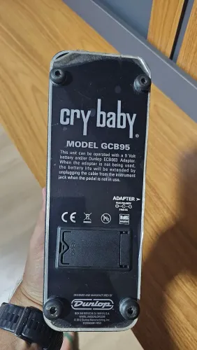Pedal wah-wah cry baby original, impecável!