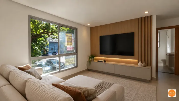 APARTAMENTO COM 68m2 - 02 QUARTOS COM SUITE - 01 VAGA - ALUGUEL - FUNCIONARIOS