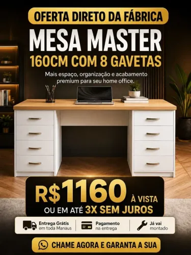 Mesa para escritório grande /Entrega grátis