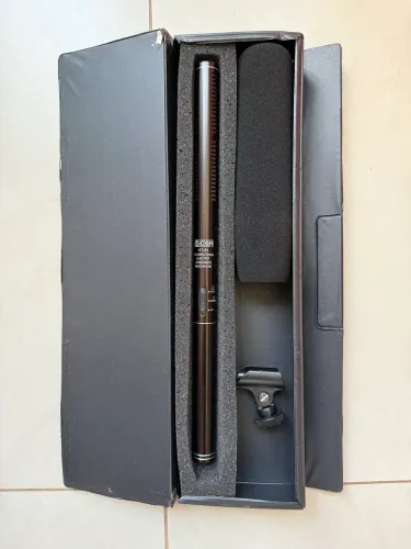Microfone Shotgun - Microfone Condensador CSR HT-81 Unidirecional
