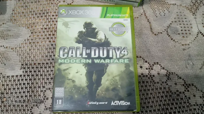 Call of Duty 4 Modern Warfare Jogo Xbox 360 Original
