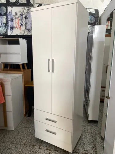 Guarda Roupa Solteiro 2Portas Novo na Promoção