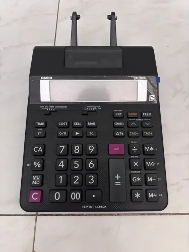 Calculadora com impressão