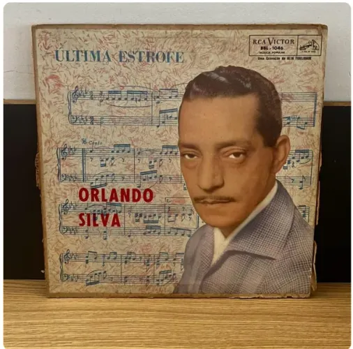 lp vinil: lp vinil orlando silva ultima estrofe - bom estado