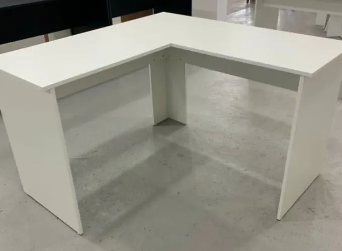 Mesa L em mdf entrega grátis