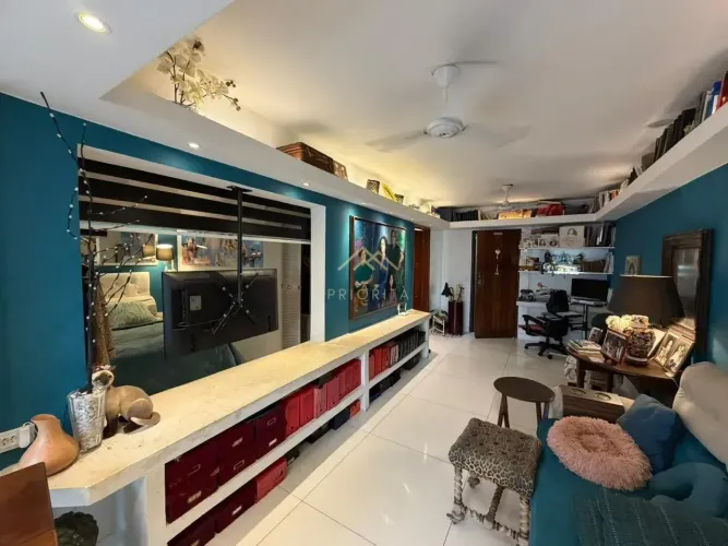 Oportunidade incrível Condomínio Alfa Barra! Planta de 1 quarto transformado em 2,vista la