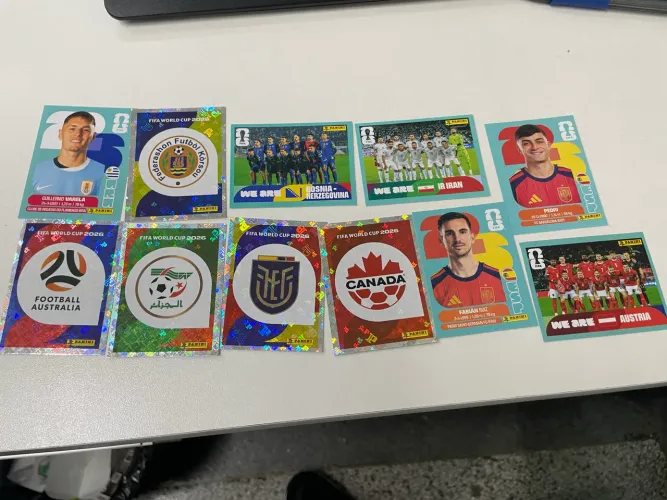 Cartas da copa 