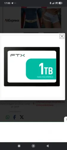 ?HD <br> SSD 2.5 1TB FTX 550/470MB/s 2.5" 127147<br>SSD 2.5 1TB FTX 550/470MB/s 2.5" 127147