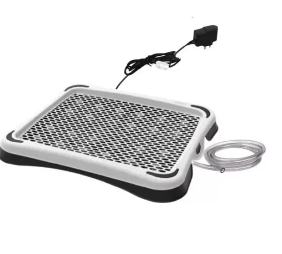 Banheiro pet com saída para ralo automático