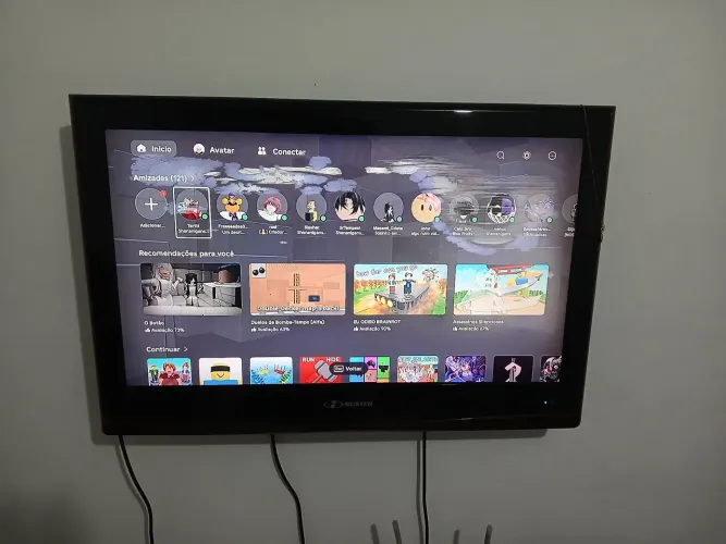Tv buster 32 defeito, manchas na tela 