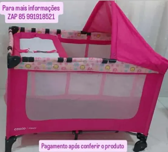 Berço cercado 