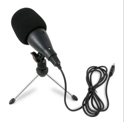 Microfone condensador de mesa USB Arcano NABUC