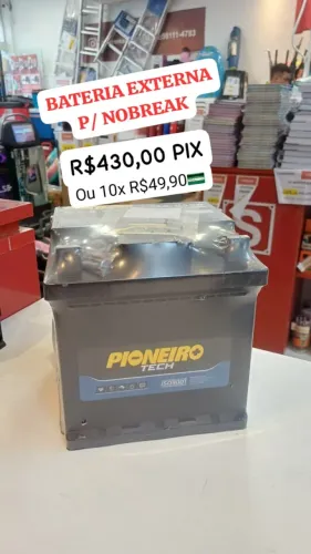BATERIA EXTERNA PRA NOBREAK 12v 40Ah