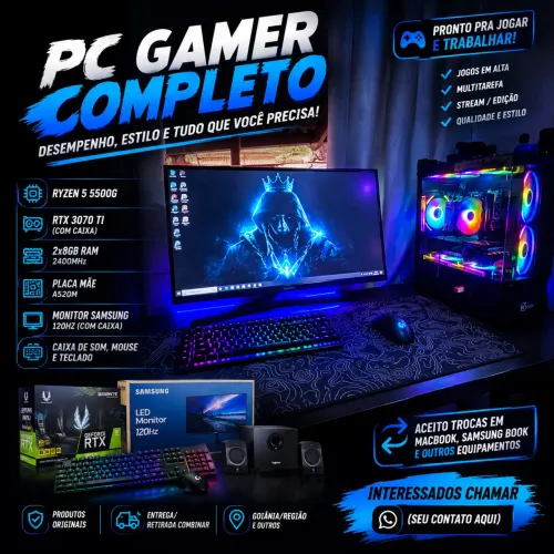 PC GAMER - PEGO TROCA EM MAC, SERIES S E BOOK 360