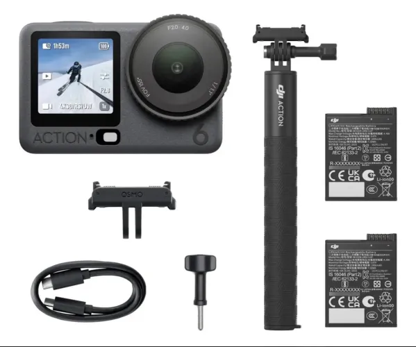 Dji Action 6 Capture More Combo