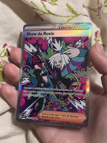 Kit Show da Roxie Pokémon TCG - Full Art 212/086 + Comum 081/086 Original