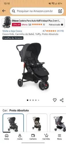 Carrinho de bebê Cosco Kids
