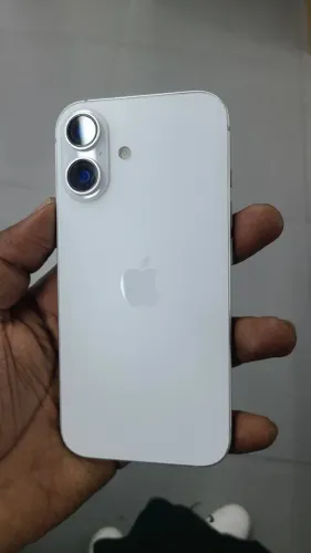 IPHONE 16 256 GB SEMI NOVO BRANCO COM GARANTIA