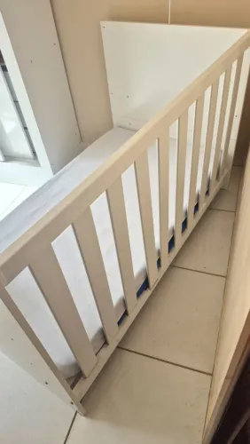 Berço Americano 3 em 1 (mini-cama) com colchão